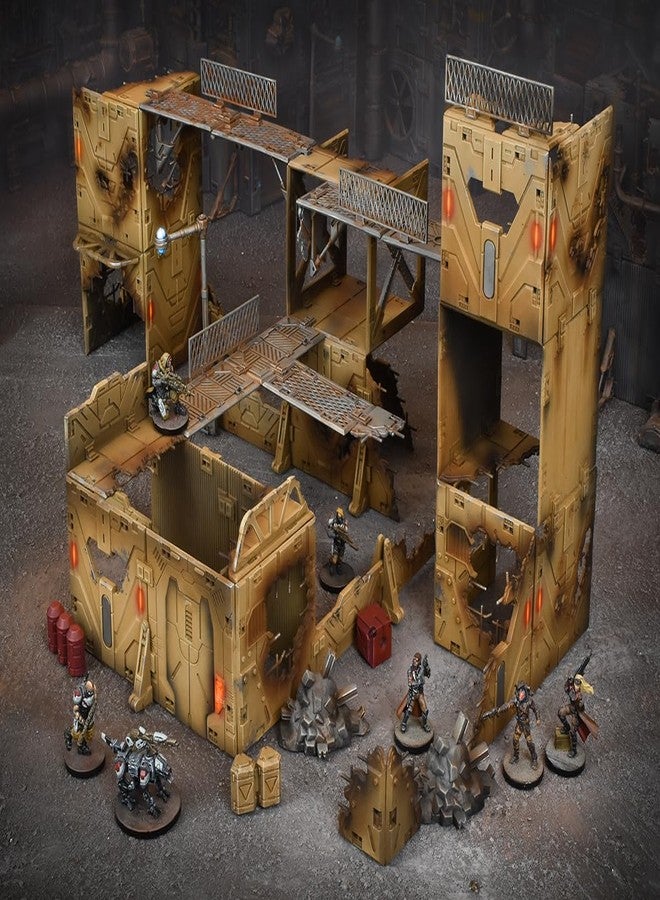 Mantic Games Terraincrate: Gang Warzone, Brown - Image 2
